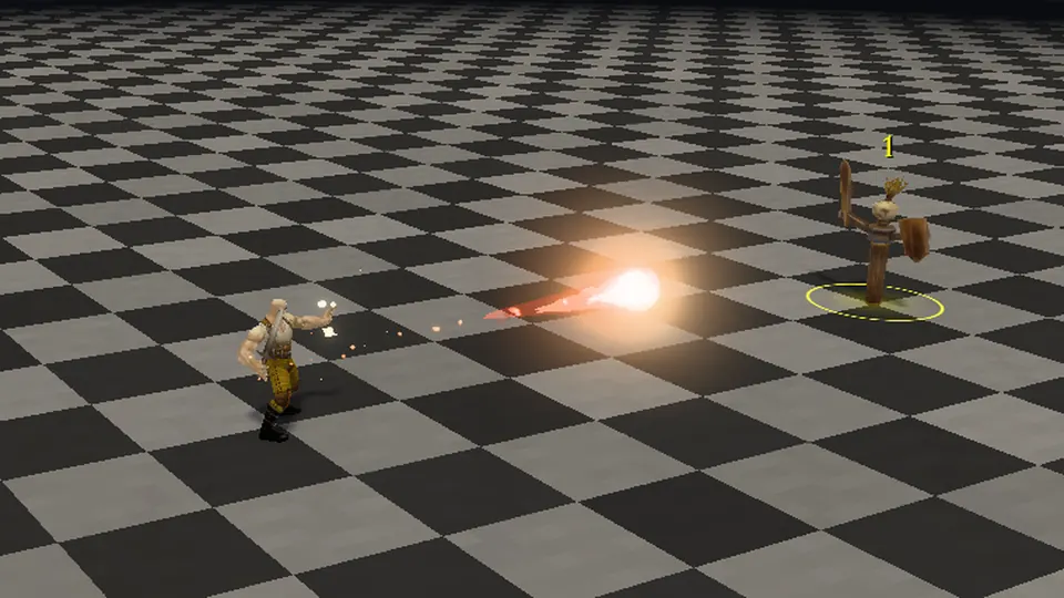 Feuerball, Geschoss