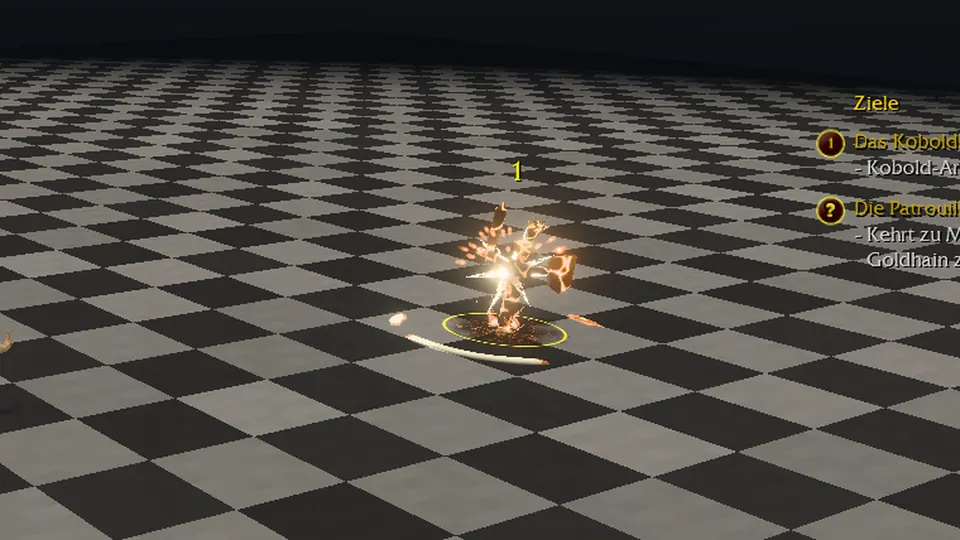 Feuerball, Einschlag